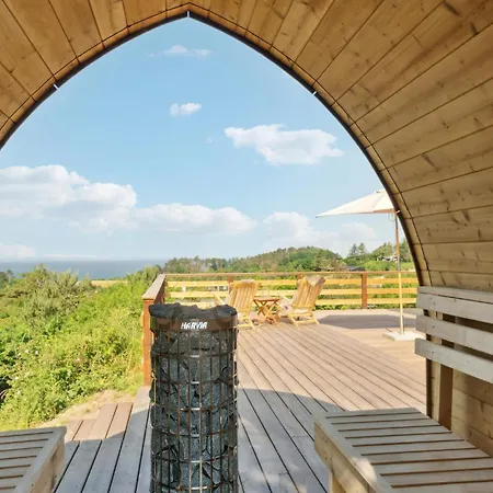 度假居 Stunning In Knebel With House Sea View